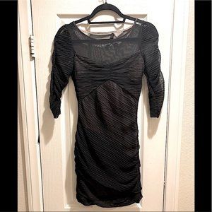 BCBGMaxAzria Black Sheath Dress